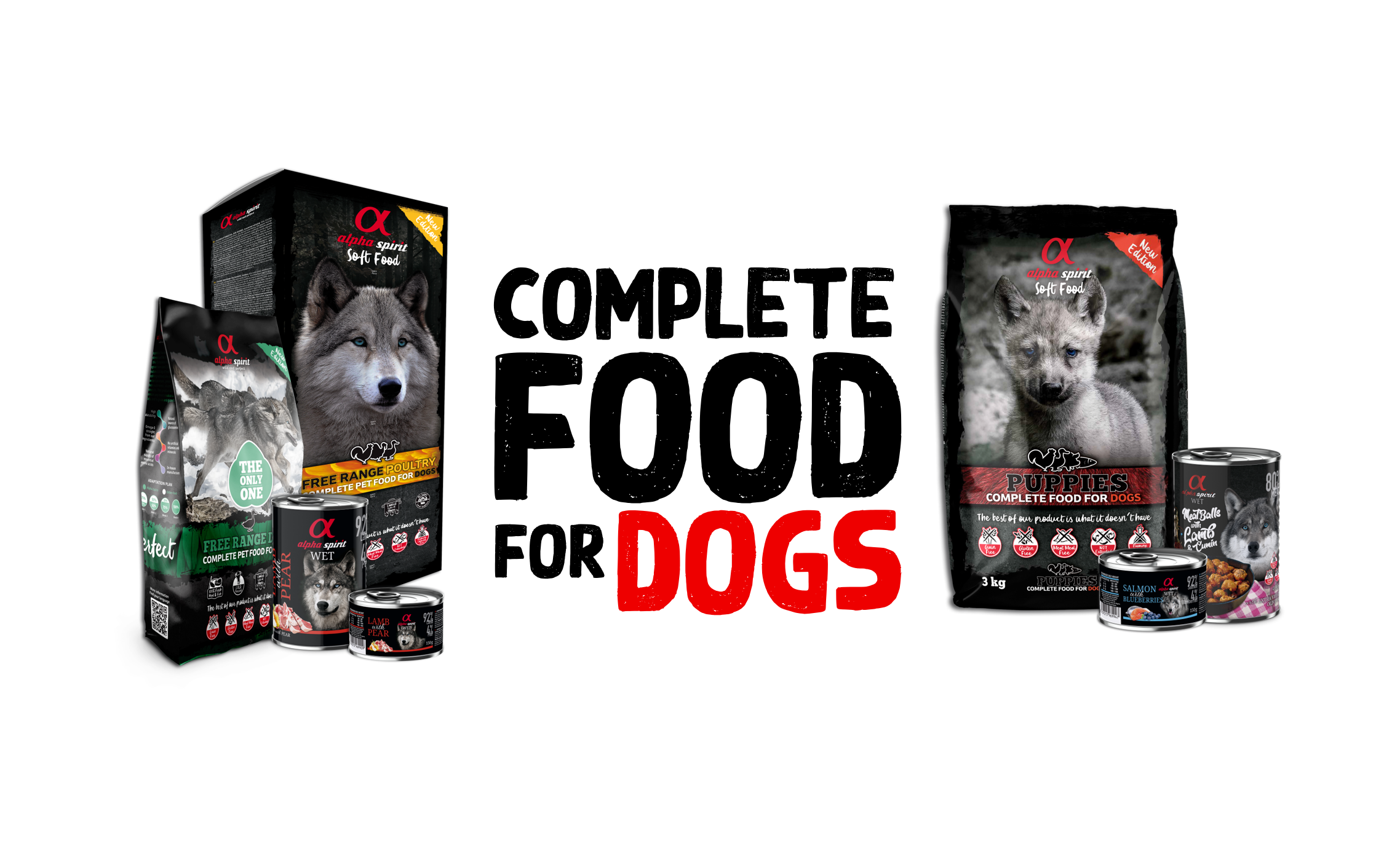 Alpha spirit dog clearance food