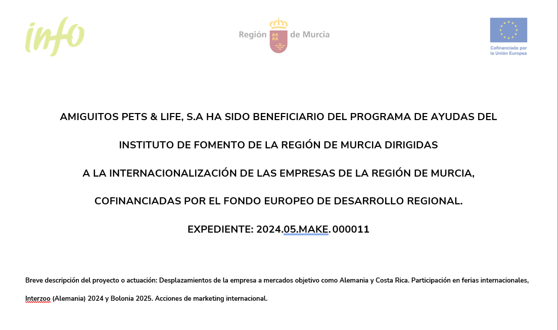 Alpha Spirit elegido beneficiario del programa MAKE