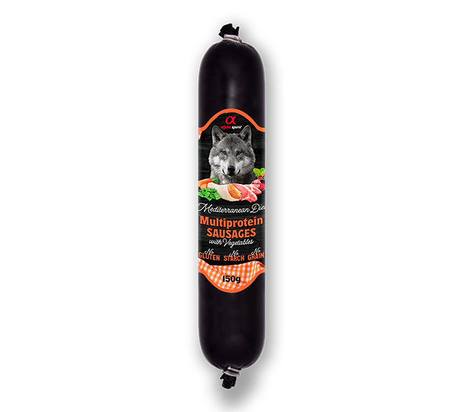 Salchicha Mediterranean Multiprotein para Perros