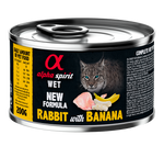 Paté de Conejo con Plátano para Gatos