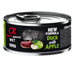 Paté de Pato con Manzana Verde para Gatos