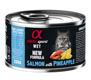 ALIMENTO HÚMIDO DE SALMÃO COM ANANÁS PARA GATOS