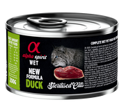 ALIMENTO HUMIDO DE PATO GATOS ESTERILIZADOS