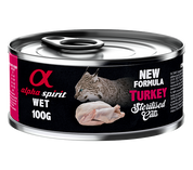 ALIMENTO HÚMEDO DE PAVO GATOS ESTERILIZADOS