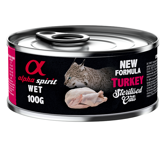 Paté de Pavo para Gatos Esterilizados