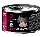 ALIMENTO HÚMEDO DE PAVO GATOS ESTERILIZADOS
