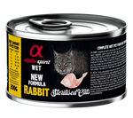 Paté de Conejo para Gatos Esterilizados