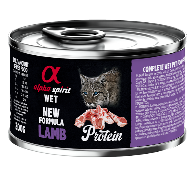 Paté de Cordero para Gatos