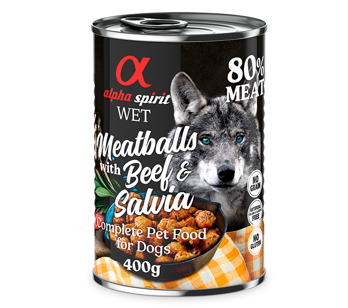 Albóndigas de Ternera y Salvia para Perros