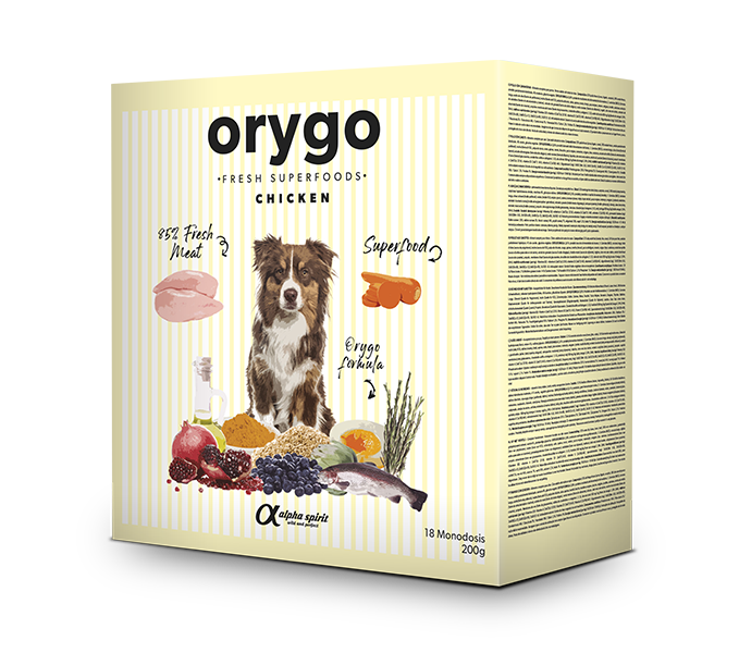 ORYGO - ALIMENTO POLLO CON ZANAHORIA