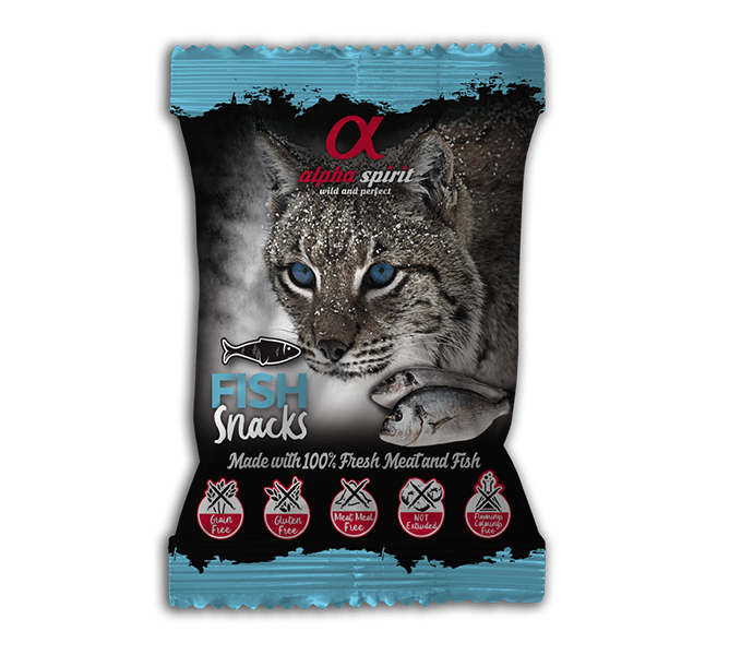 Snack de Pescado para gatos