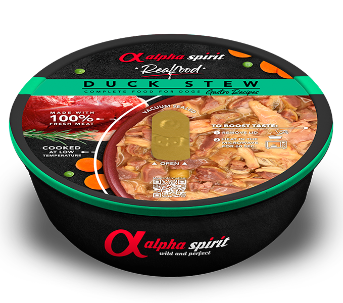 Duck Stew for Dogs