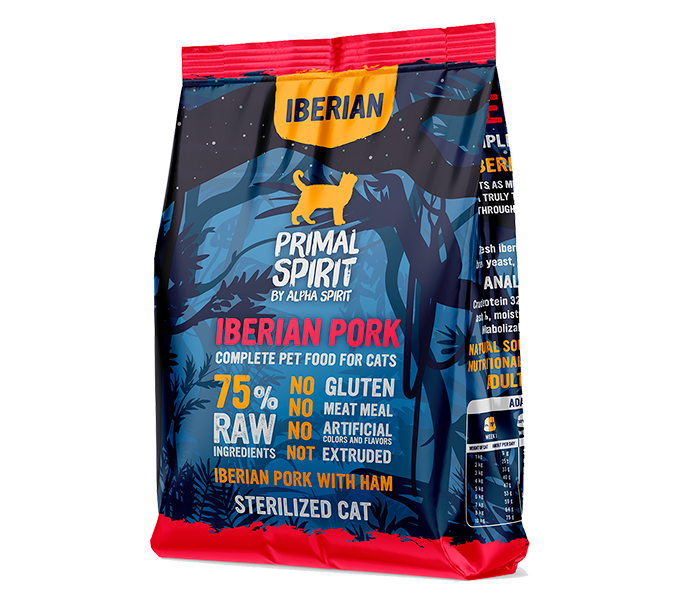 Primal IBERIAN Cerdo para gatos esterilizados