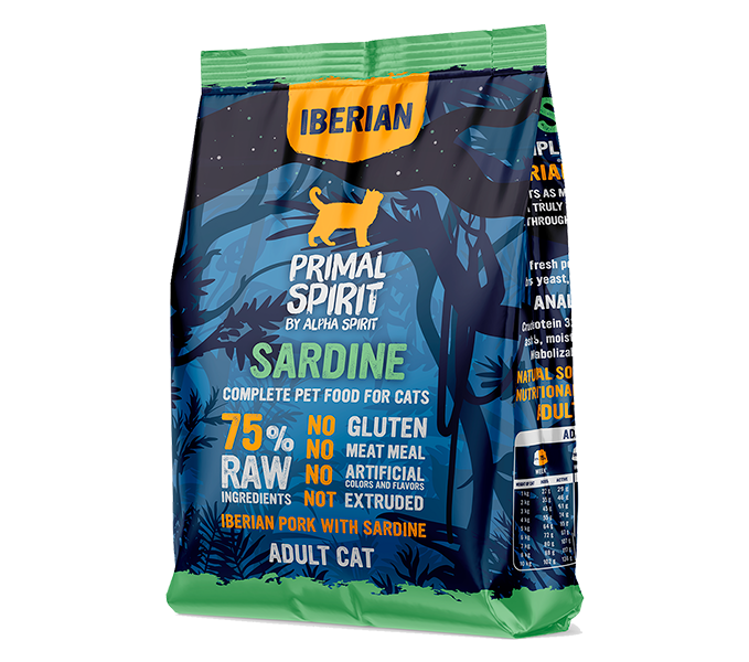 Primal Iberian Sardina para gatos