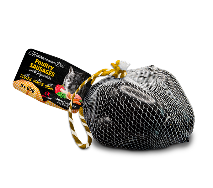 SALSICHA MEDITERRANEAN POULTRY 5x65gr