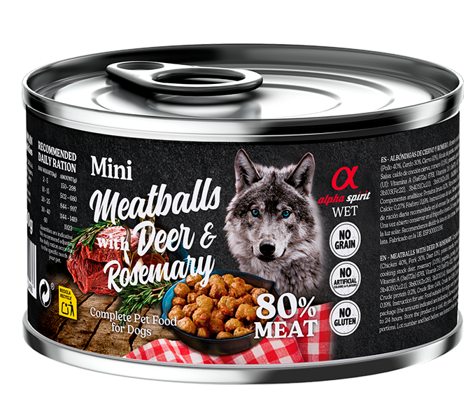 ALBÓNDIGAS DE CIERVO Y ROMERO (200gr)