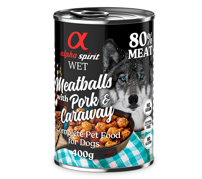 PORK AND ALCARAVEA MEATBALLS (400gr)