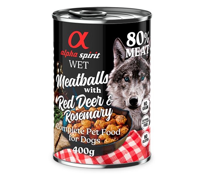 DEER AND ROSEMARY MEATBALLS (400gr)