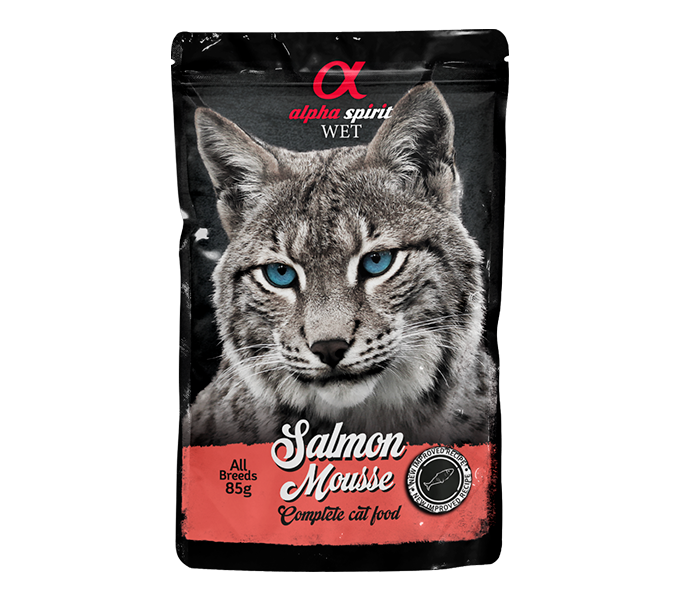 Mousse de Salmón para Gatos