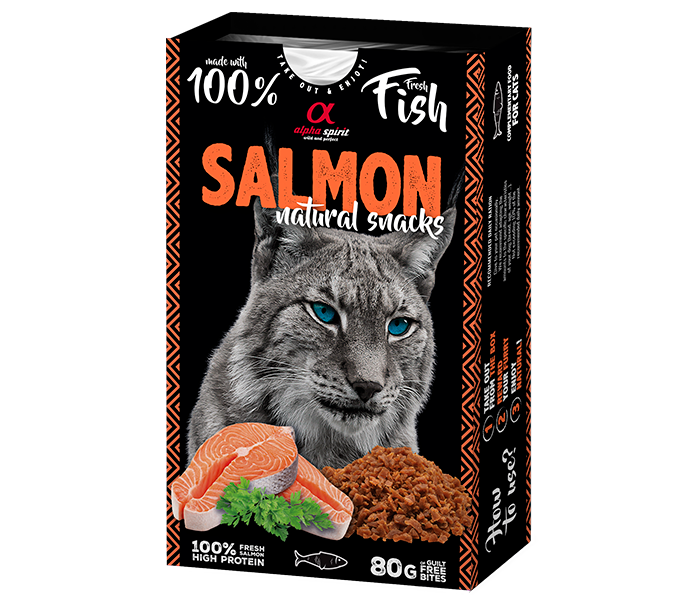 Natural Snack para Gatos - Salmón