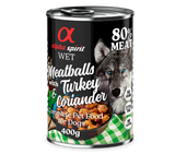 Albóndigas de Pavo y Cilantro para Perros