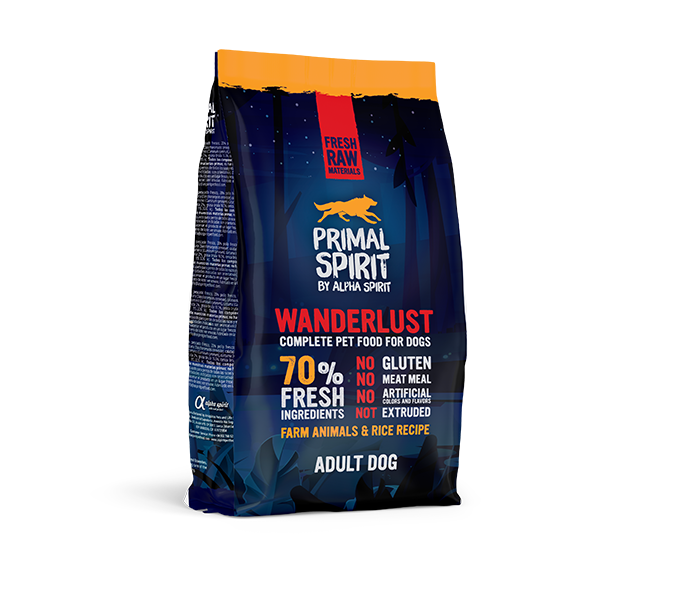 Primal 70% Wanderlust Dog food