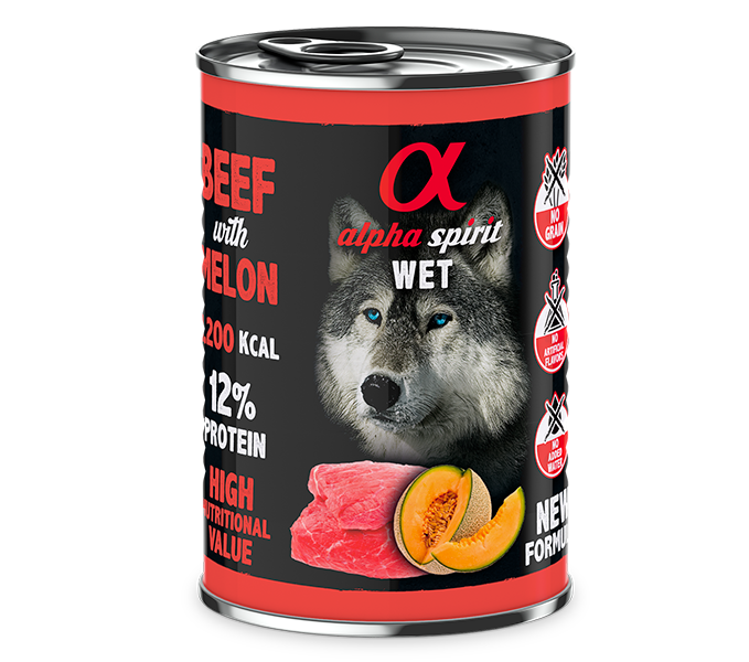 Paté de Ternera con Melón para Perros