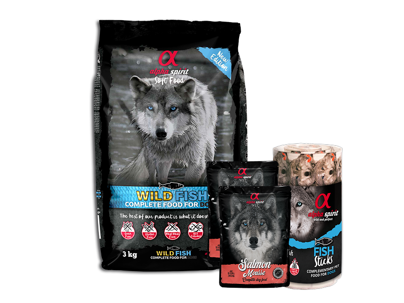 Pack Soft Food Wild Fish 3kg