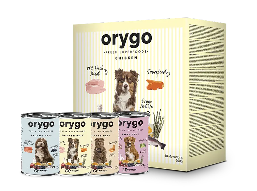 Pack Orygo Pollo y Zanahoria 3,6kg + Degustación