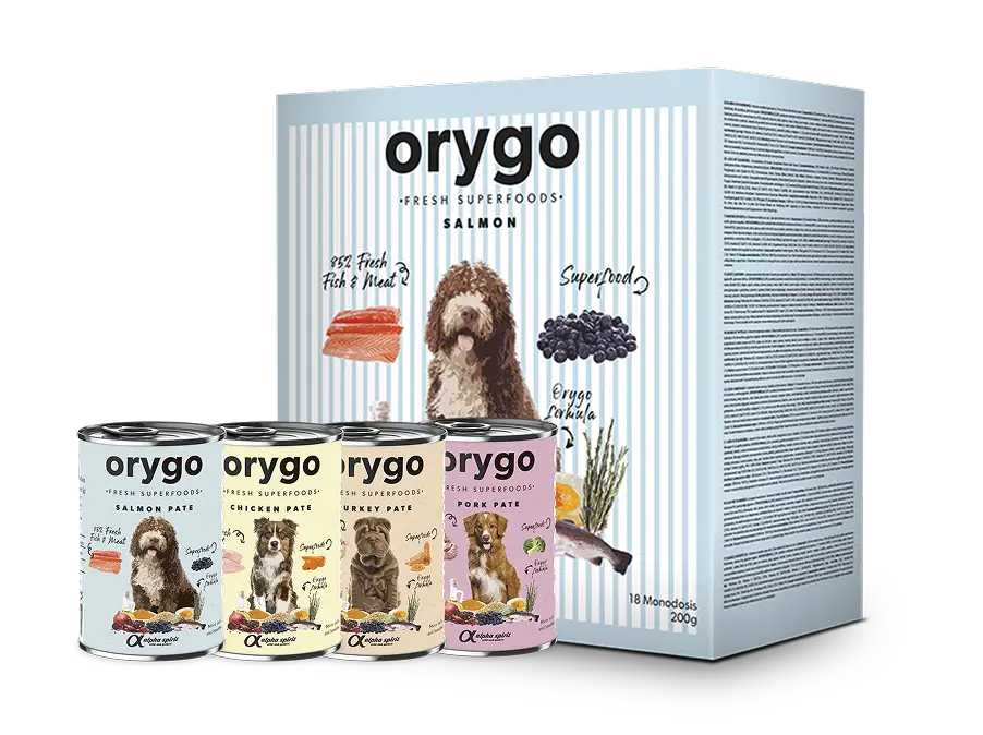 Pack Orygo Salmón 3,6kg + Degustación