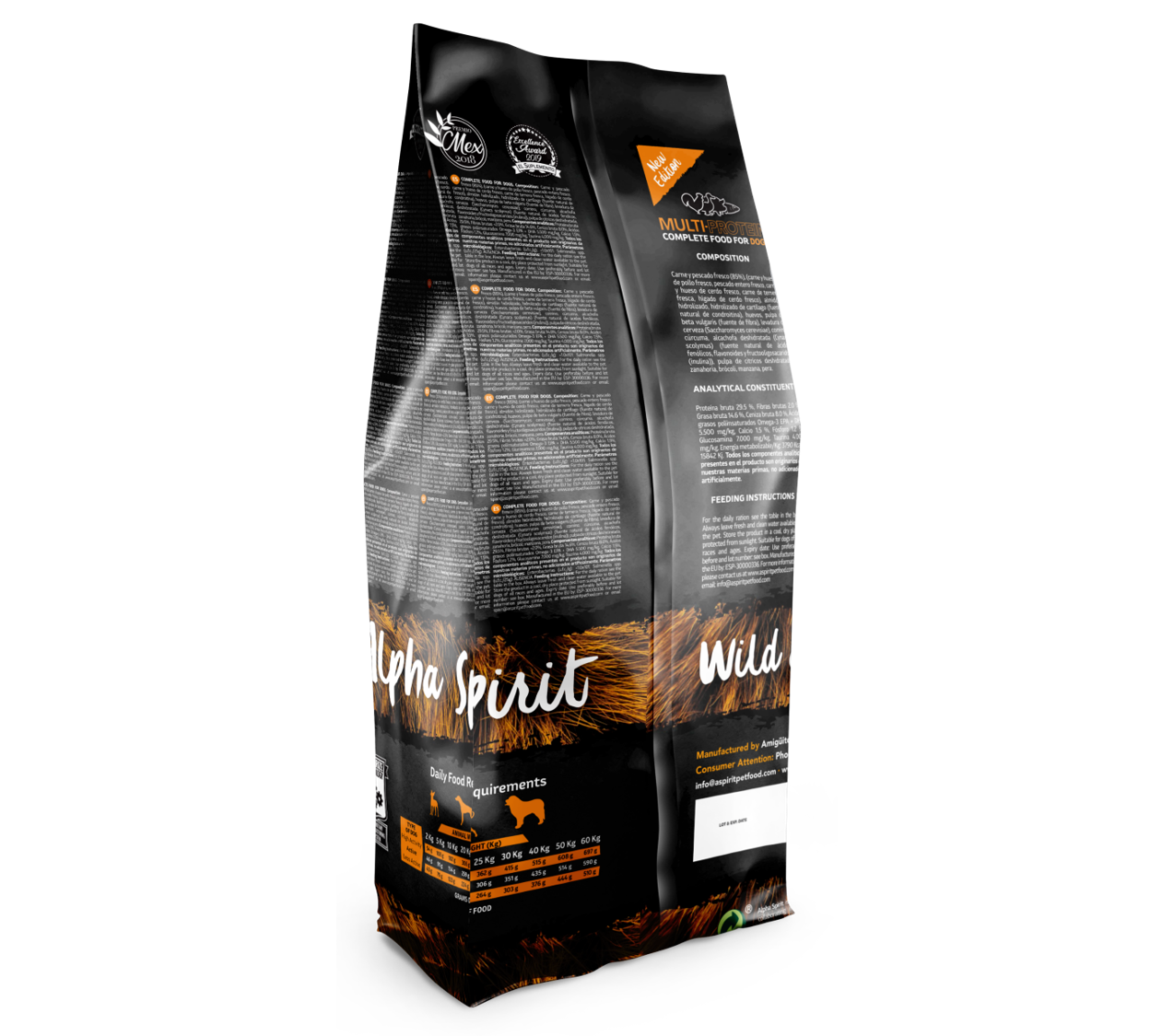THE ONLY ONE MULTIPROTEIN FOOD